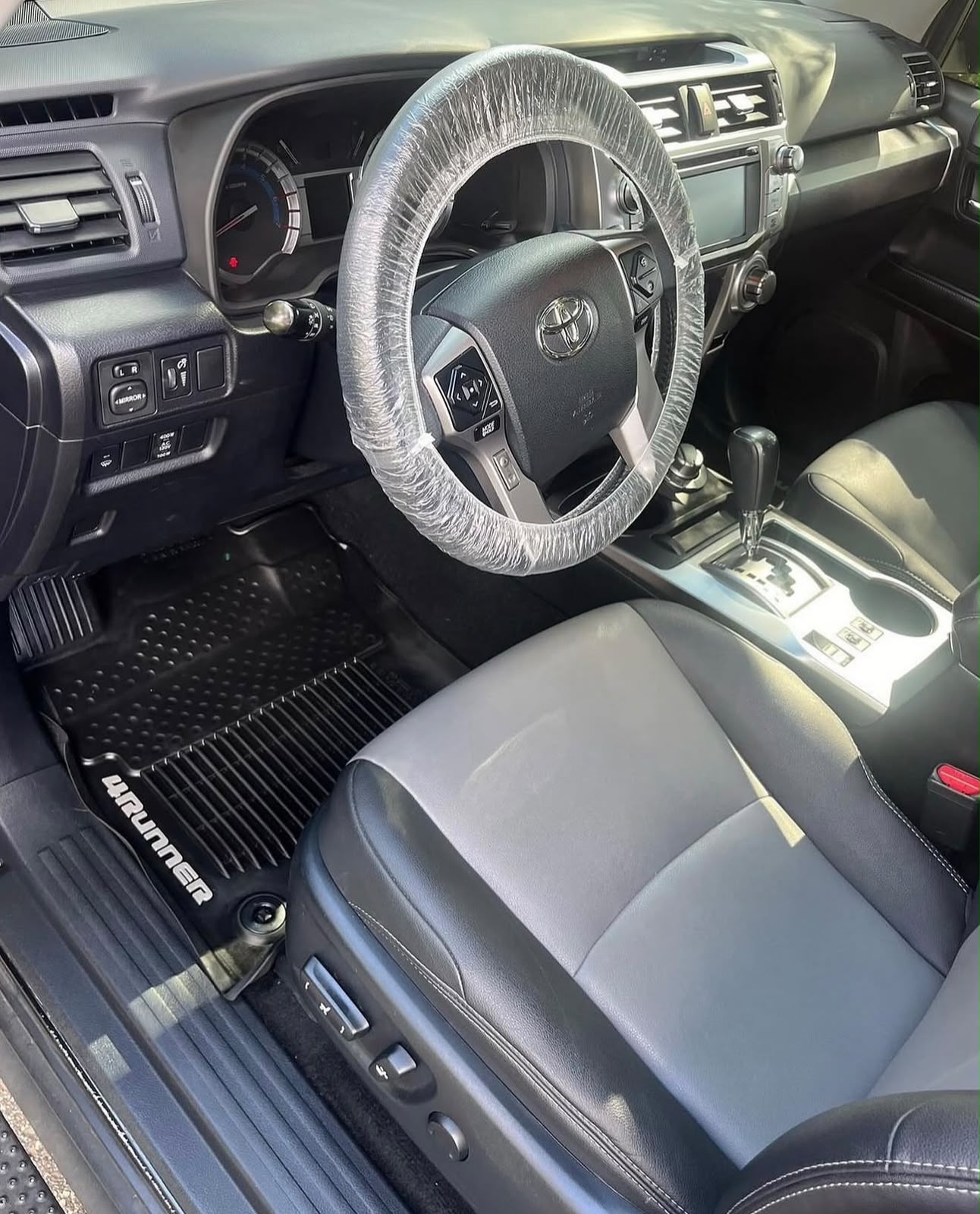 Front cabin after detailing