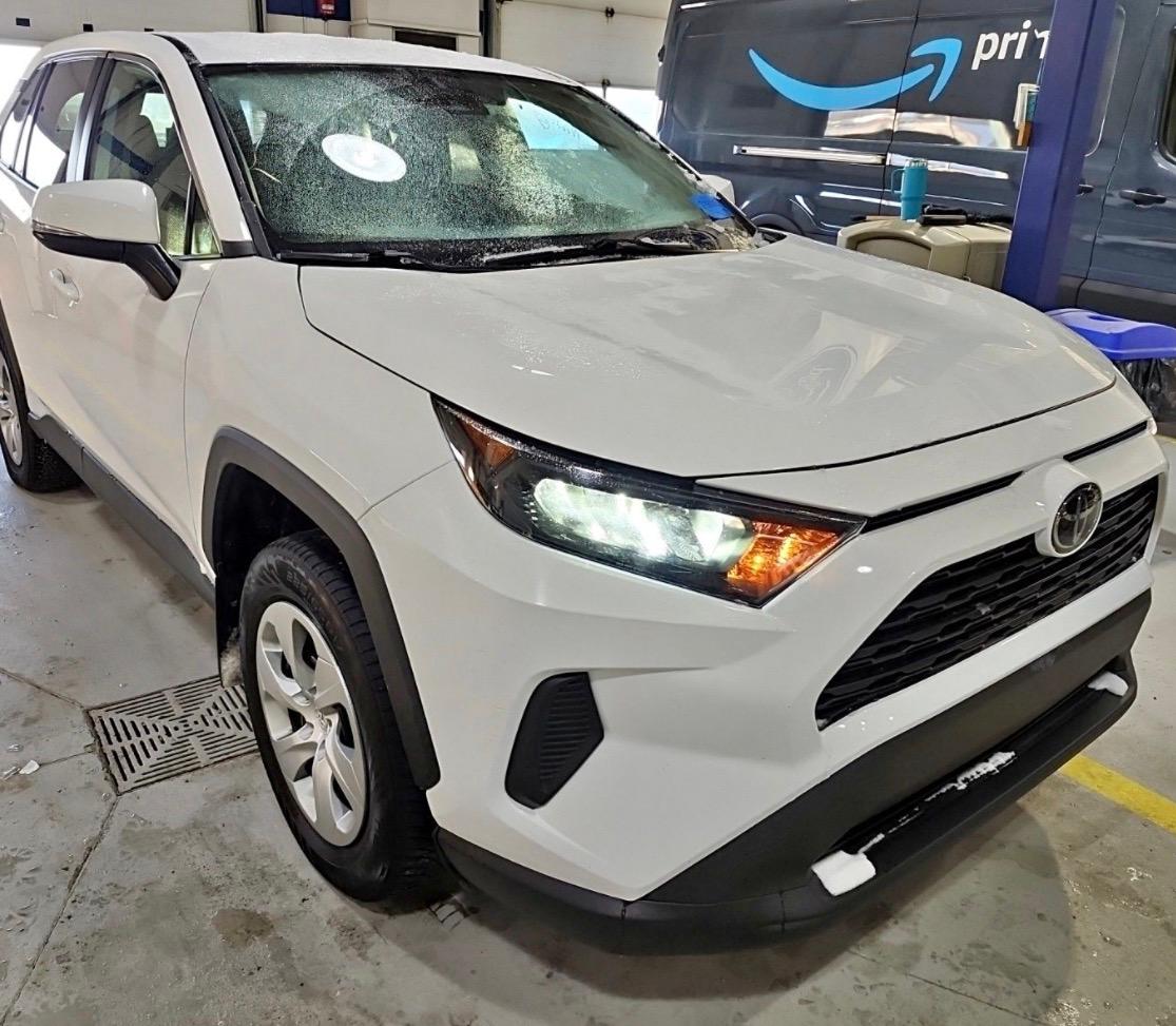 SUV after front-end collision repair