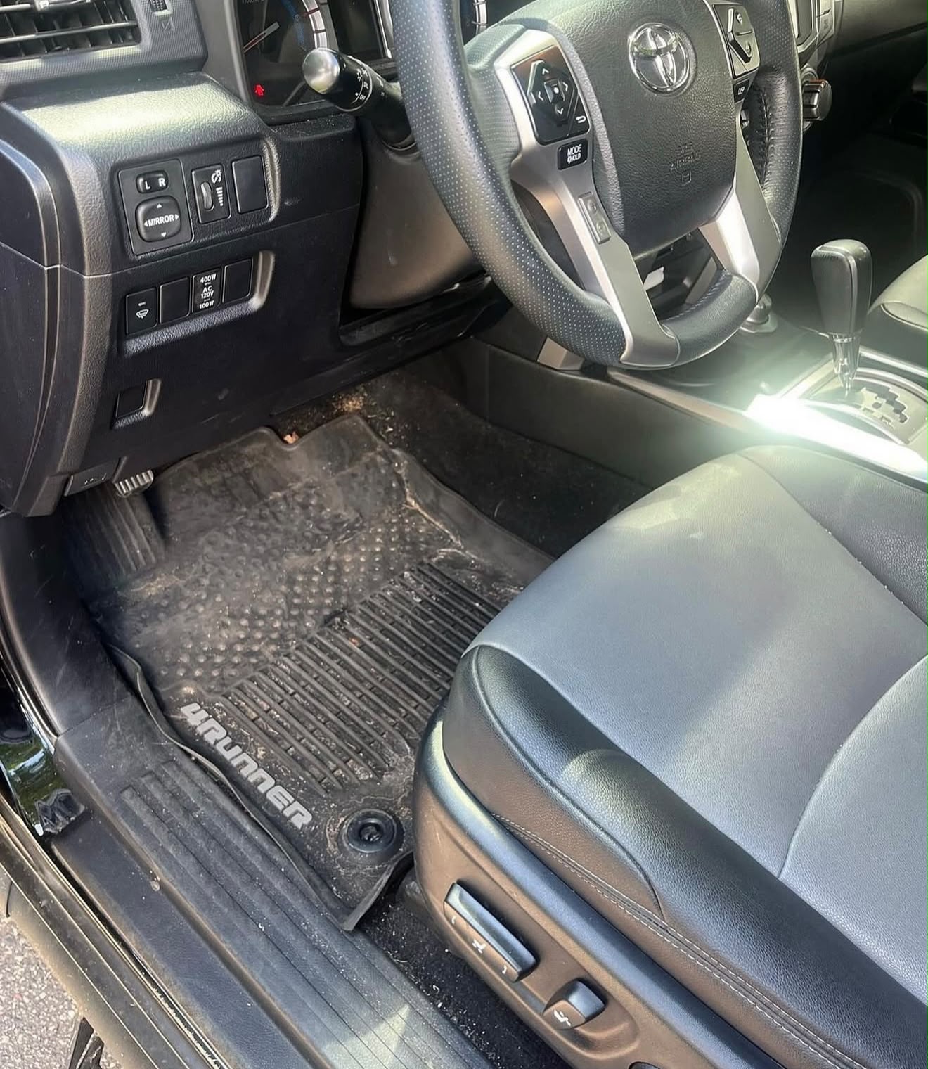 Front cabin before detailing